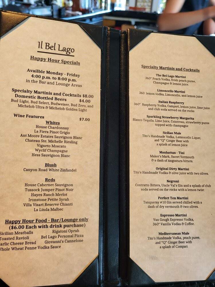 Il Bellagio - Saint Louis, MO menu_pic