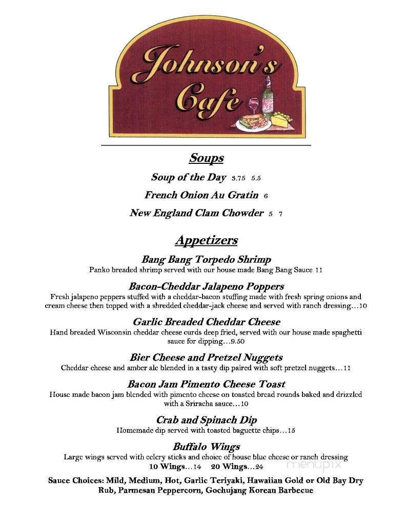 Johnson's Cafe - Montoursville, PA