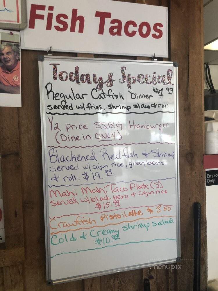 Joe Lee's Seafood Kitchen - Kemah, TX menu_pic