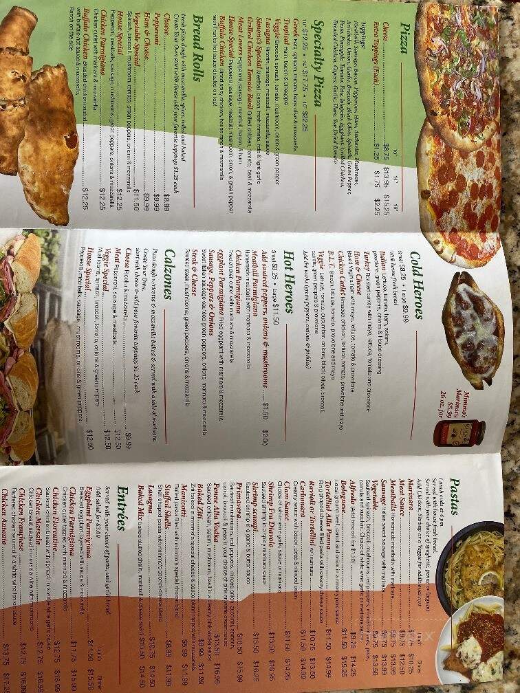 Mimmo's Pizza - Saint Albans, VT menu_pic