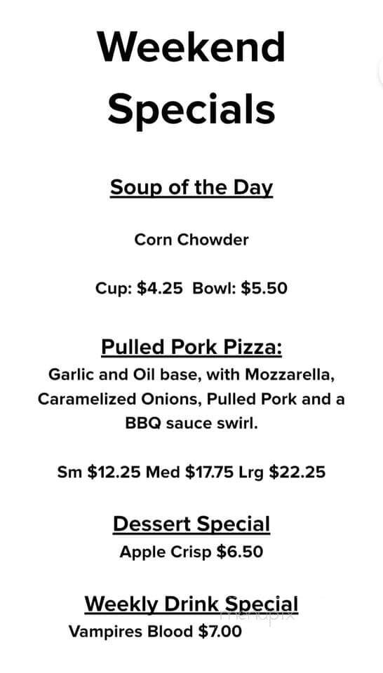 Mimmo's Pizza - Saint Albans, VT menu_pic