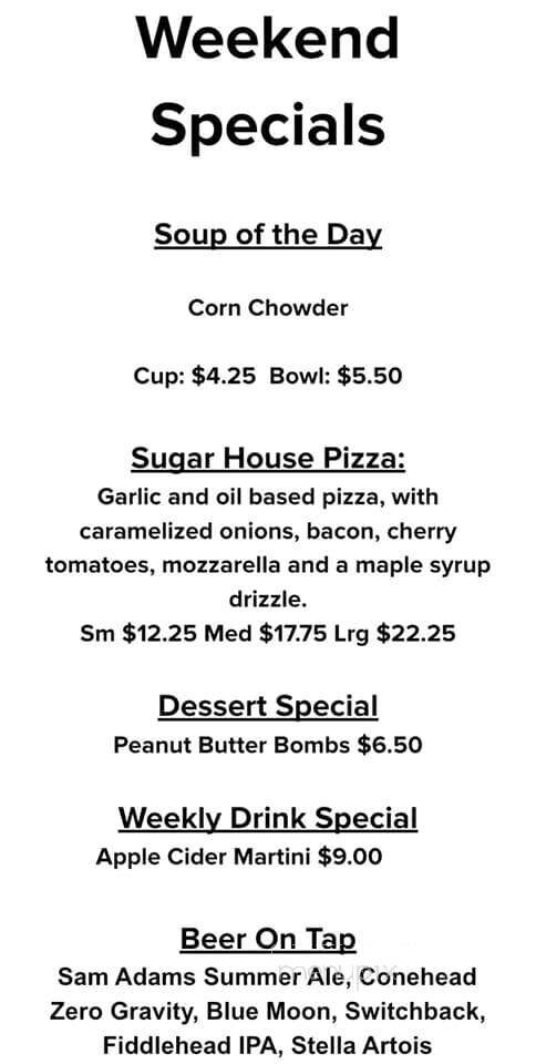 Mimmo's Pizza - Saint Albans, VT menu_pic