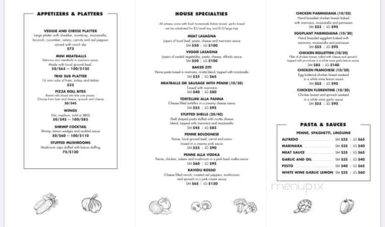 Mimmo's Pizza - Saint Albans, VT menu_pic