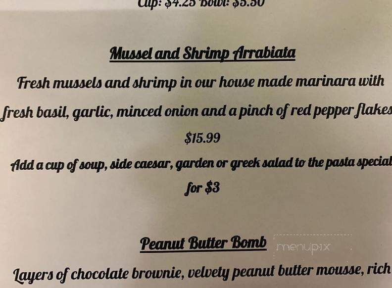 Mimmo's Pizza - Saint Albans, VT menu_pic