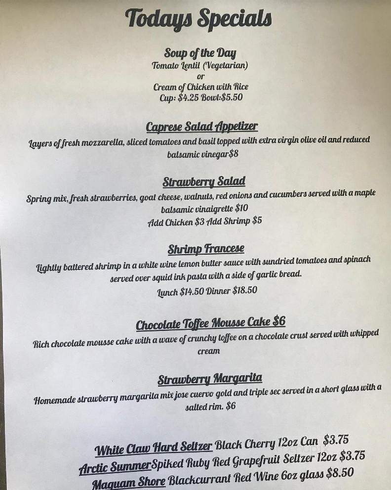 Mimmo's Pizza - Saint Albans, VT menu_pic