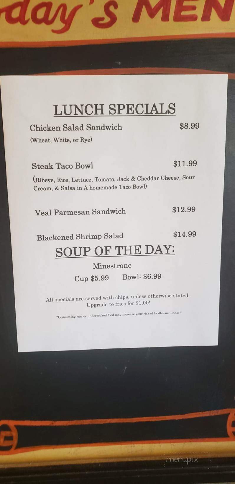 Ice House Restaurant - Virginia Beach, VA menu_pic