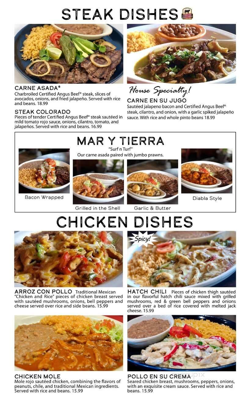 Fiesta Mexican Restaurant - Pasco, WA menu_pic