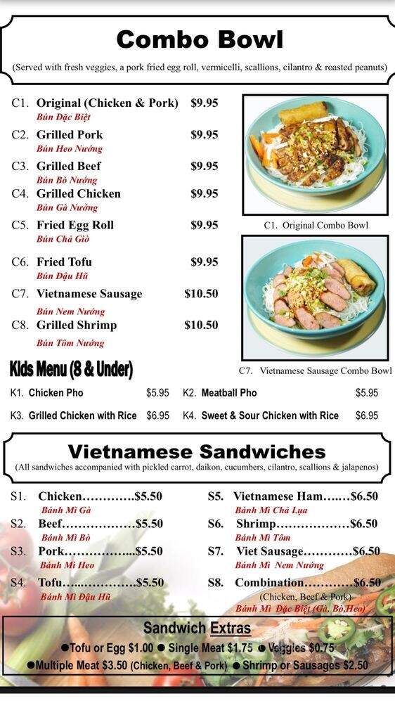 Janbo Cafe - Everett, WA menu_pic