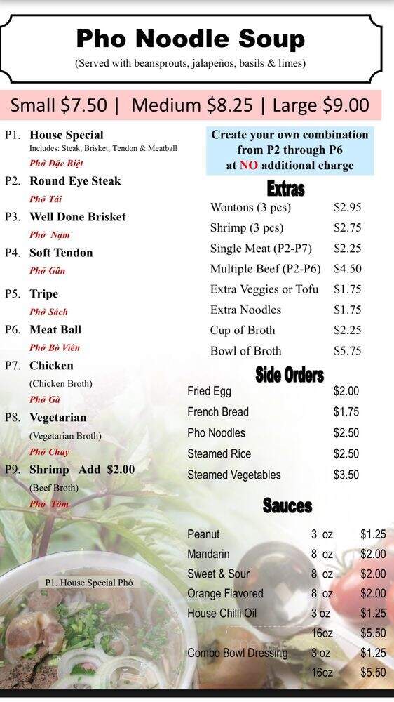 Janbo Cafe - Everett, WA menu_pic