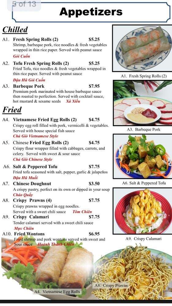 Janbo Cafe - Everett, WA menu_pic