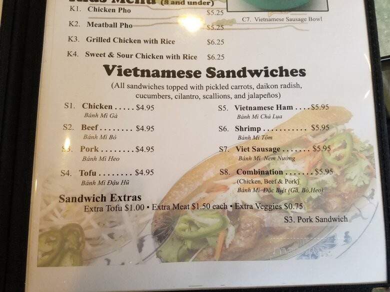 Janbo Cafe - Everett, WA menu_pic