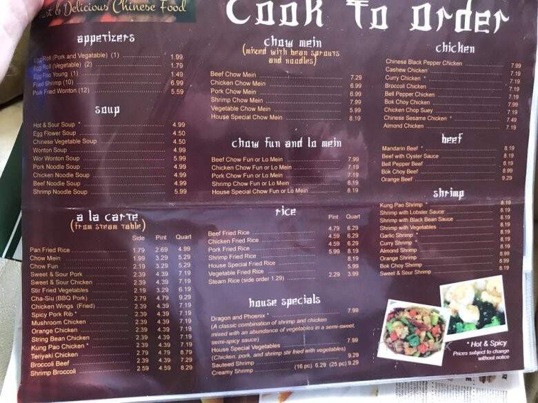 Canton Kitchen - Inglewood, CA menu_pic
