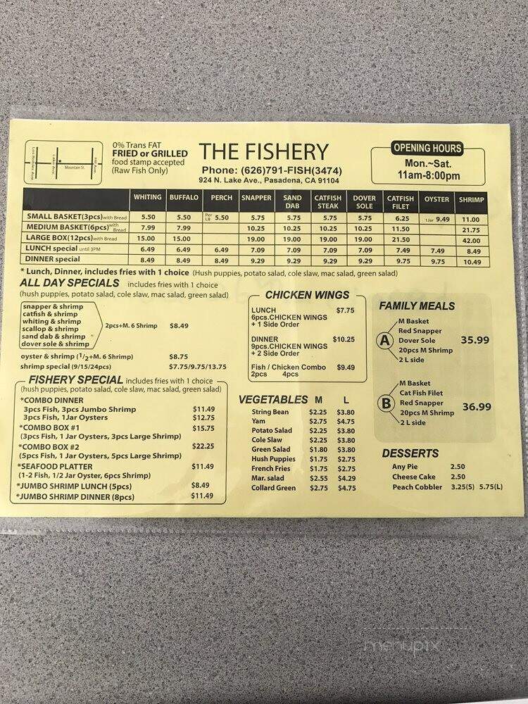 Fishery - Pasadena, CA