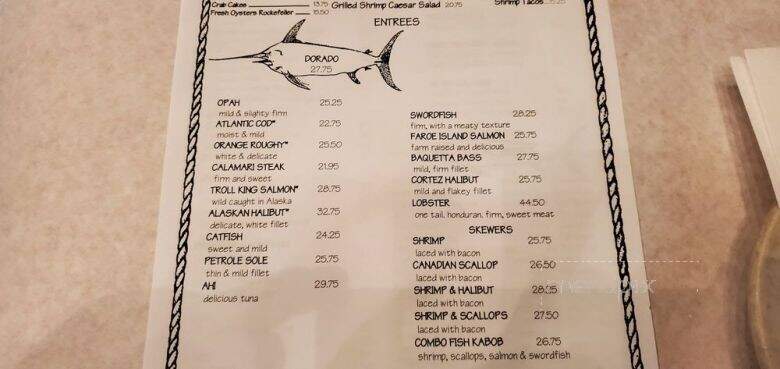 Fish House Vera Cruz - San Marcos, CA menu_pic