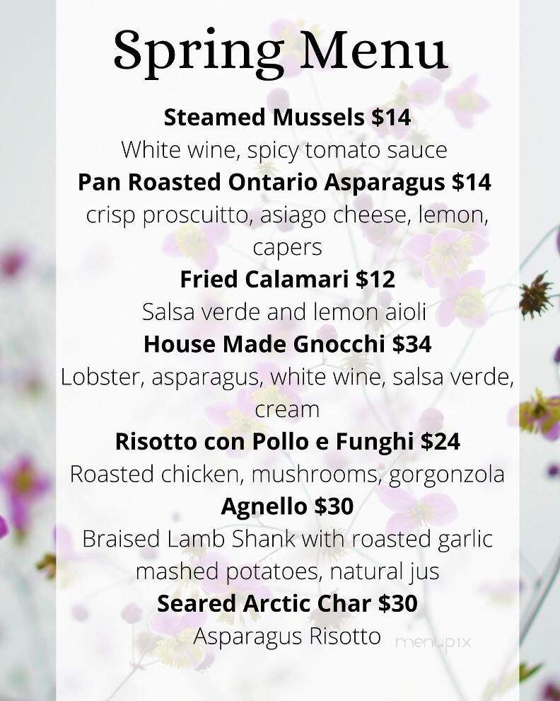Just Cooking - Lincoln, ON menu_pic