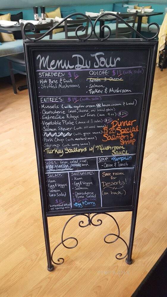 Chez Renee French Bistrot - Old Milford, OH menu_pic