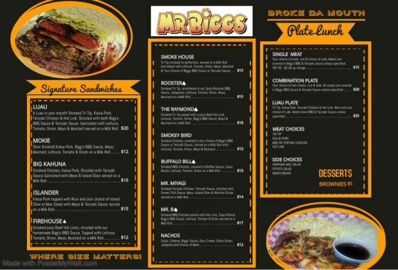 Morgan Territory Brewing - Tracy, CA menu_pic