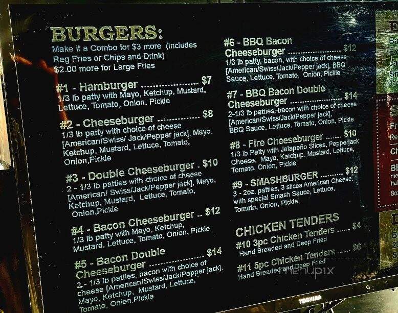 Morgan Territory Brewing - Tracy, CA menu_pic