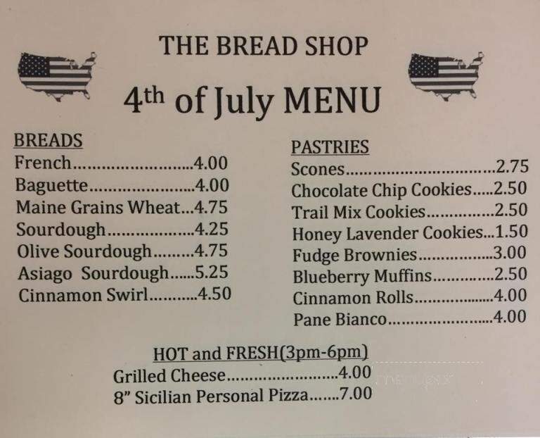 The Bread Shop - Wakefield, MA