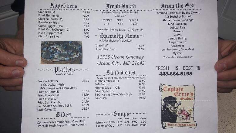 Victoria's Seafood & Crabs - Ocean City, MD