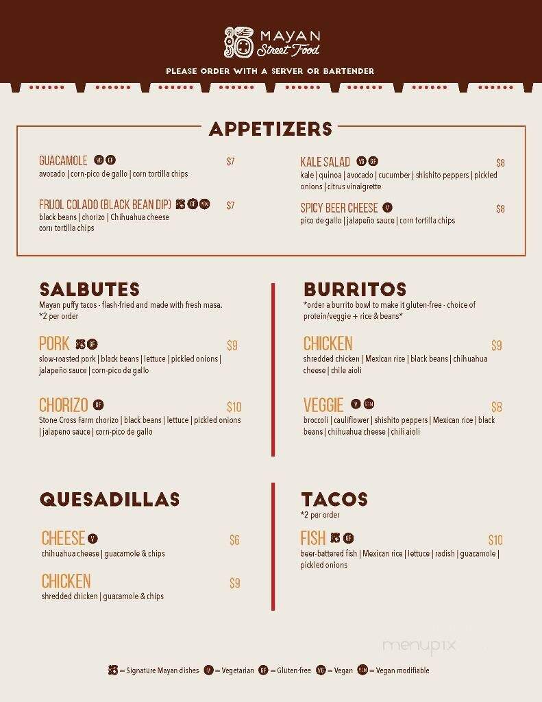 Gravely Brewing - Louisville, KY menu_pic