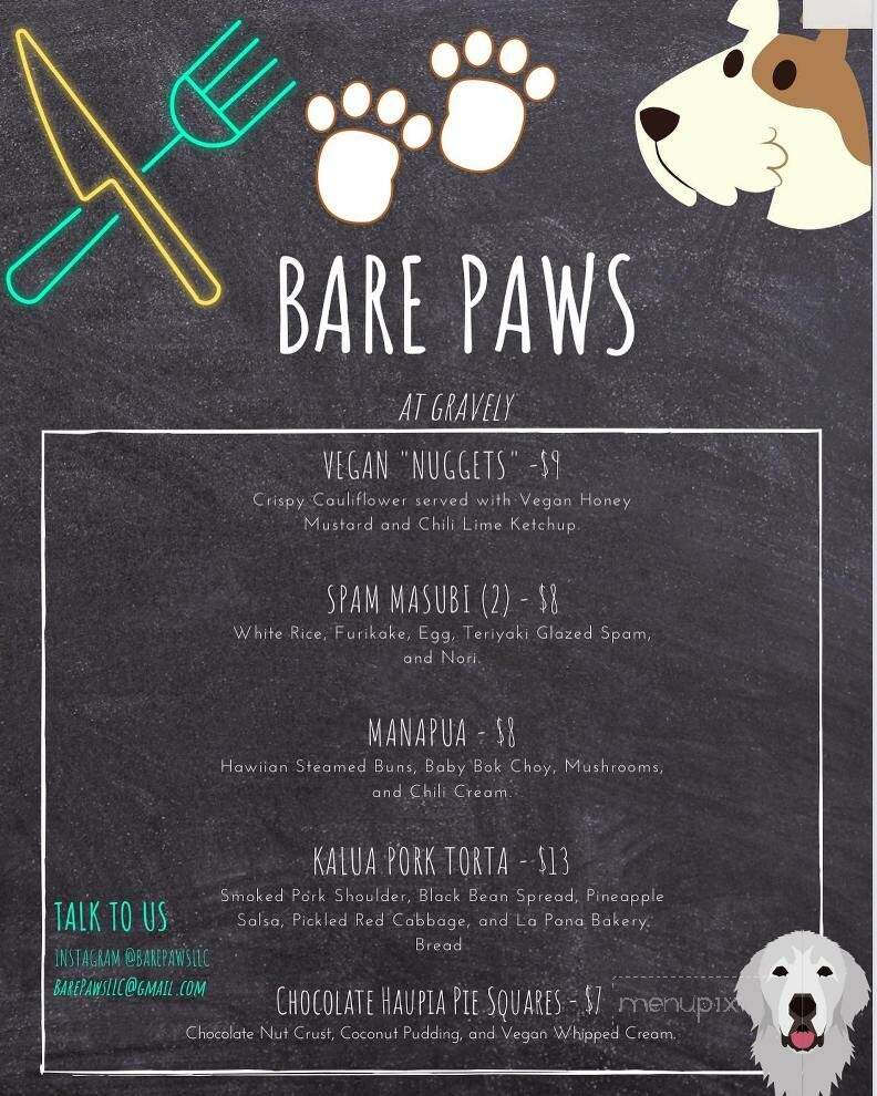 Gravely Brewing - Louisville, KY menu_pic
