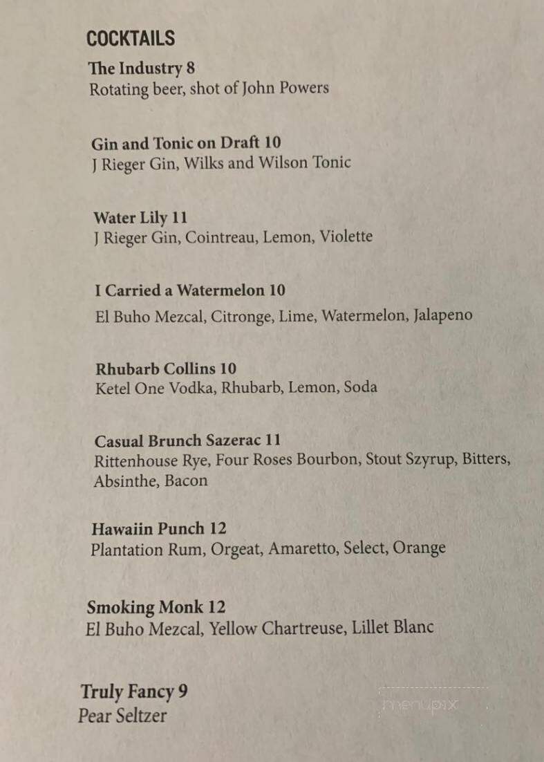 Render Kitchen & Bar - South Bend, IN menu_pic