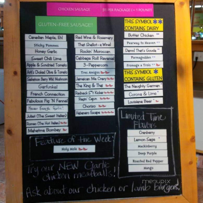 Missing Link Extraordinary Sausage - Calgary, AB menu_pic