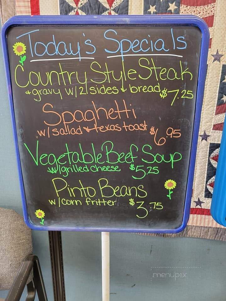 Patty's Snack Bar - Jonesville, NC menu_pic