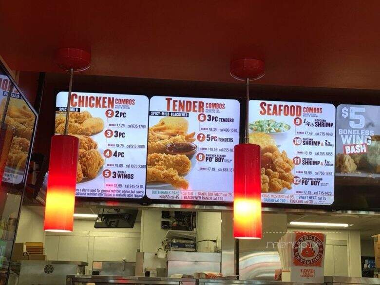 Popeye's Louisiana Chicken - North Port, FL menu_pic