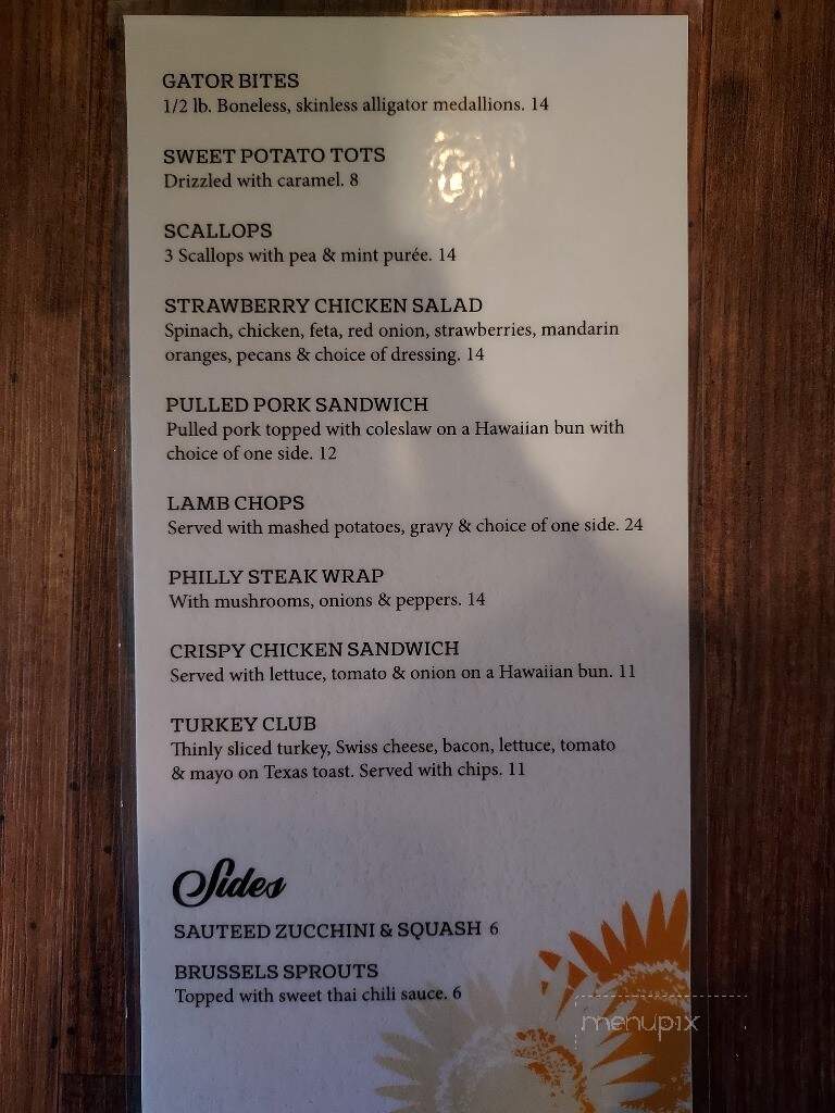 Rakes Place - Zanesville, OH menu_pic