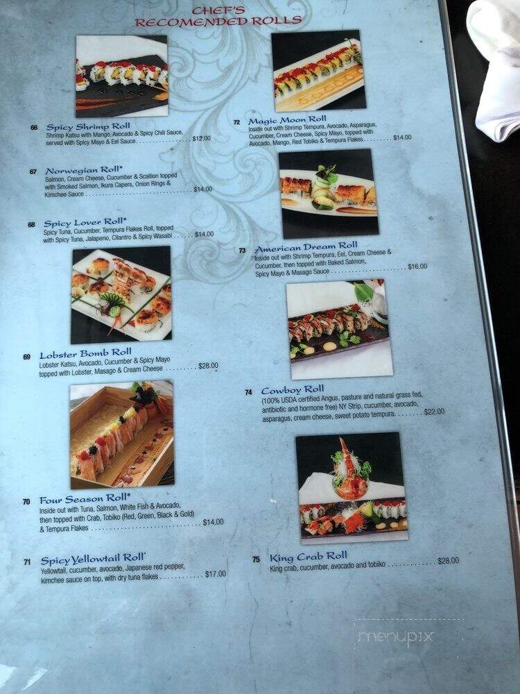 Moon Thai & Japanese - Palm Beach Gardens, FL menu_pic