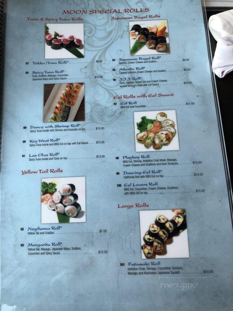 Moon Thai & Japanese - Palm Beach Gardens, FL menu_pic