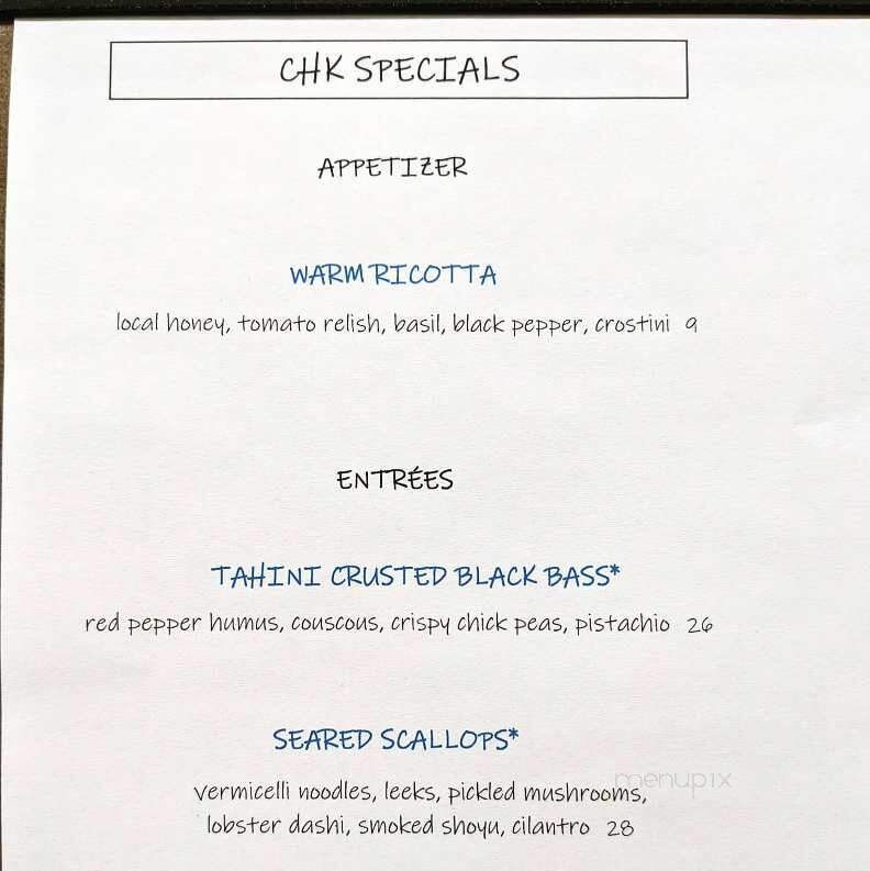 Cotton Hollow Kitchen - South Glastonbury, CT menu_pic
