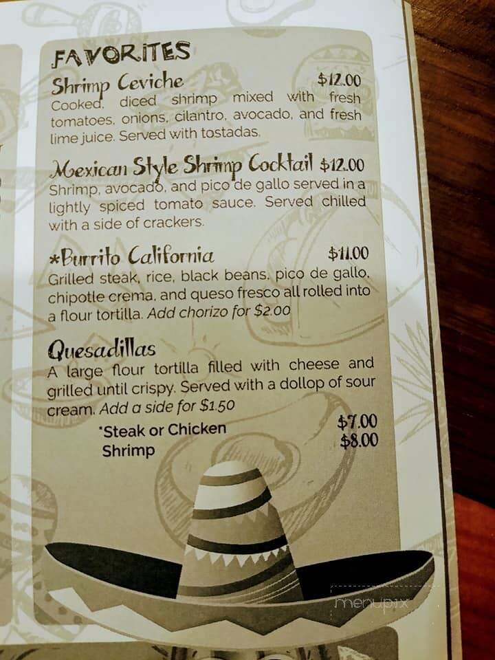 Salsa Y Limon Mexican Grill - Florence, SC menu_pic