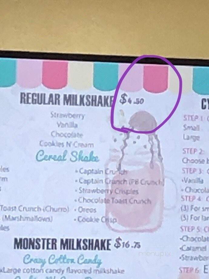 Icy n Spicy Creamery - Lakewood, CA menu_pic