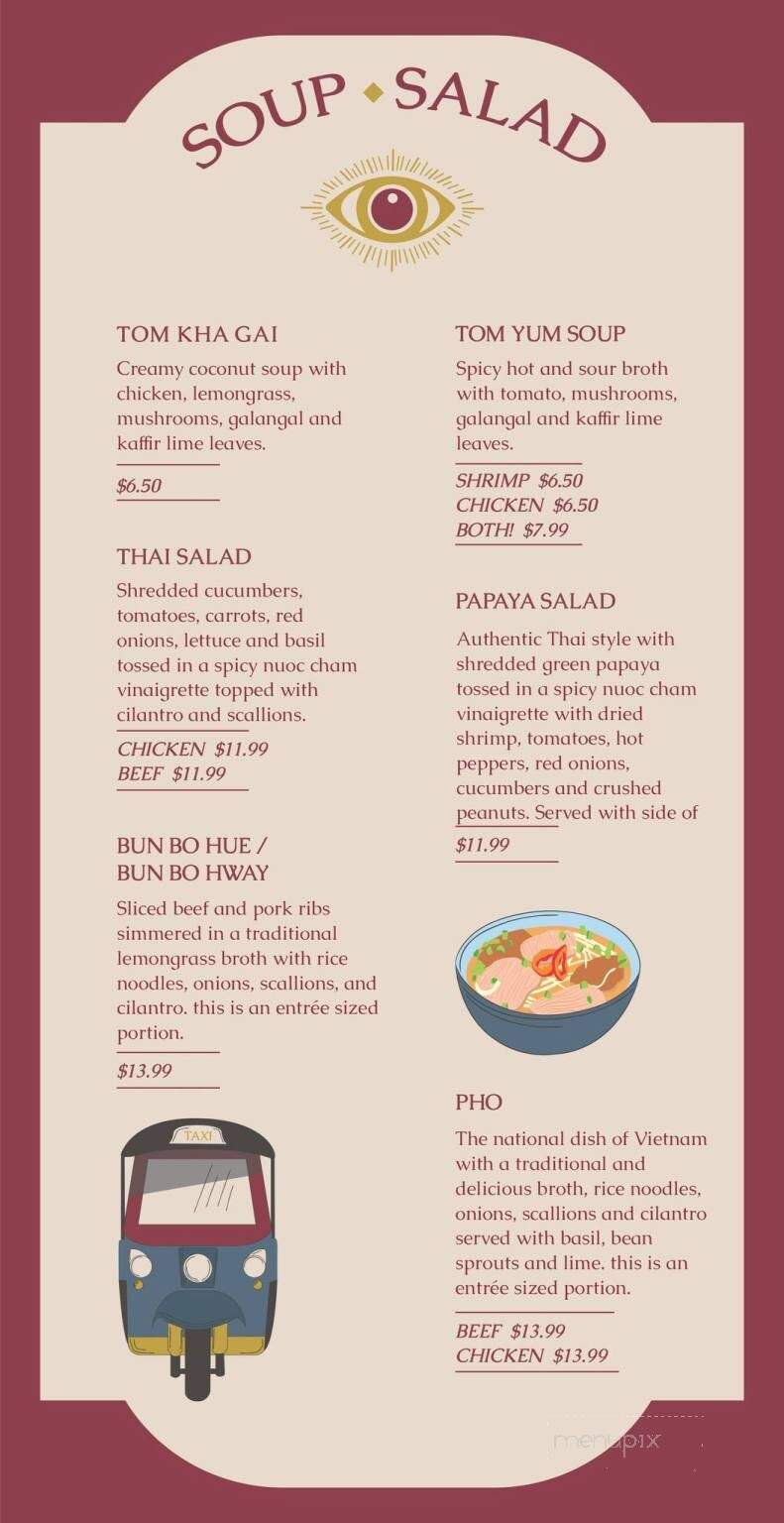 Indochine Express - Wilmington, NC menu_pic