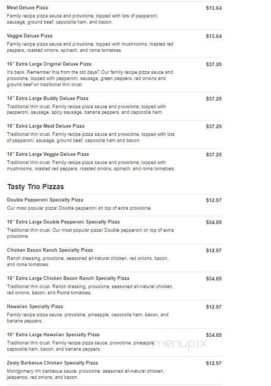 LaRosa's Pizzeria - Richmond, KY menu_pic