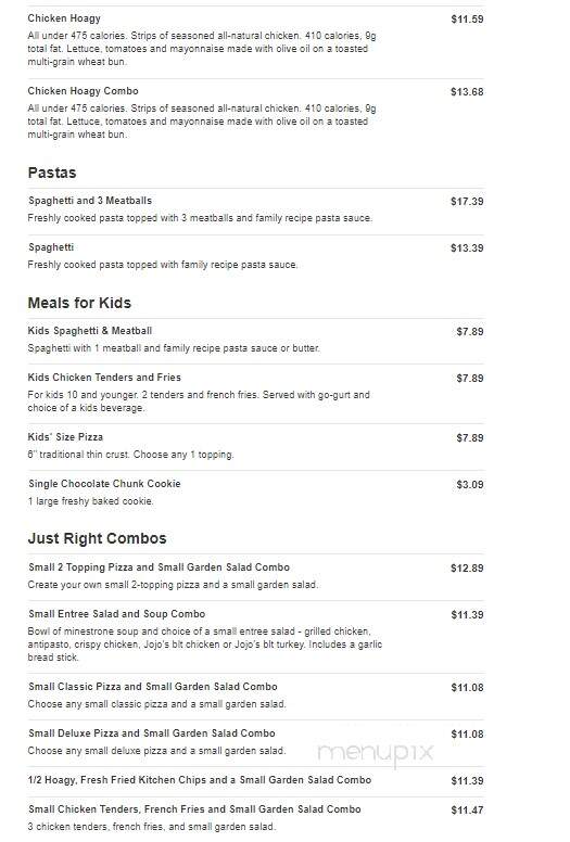 LaRosa's Pizzeria - Richmond, KY menu_pic