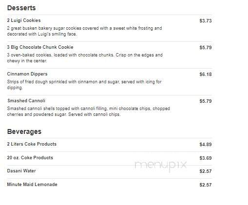 LaRosa's Pizzeria - Richmond, KY menu_pic