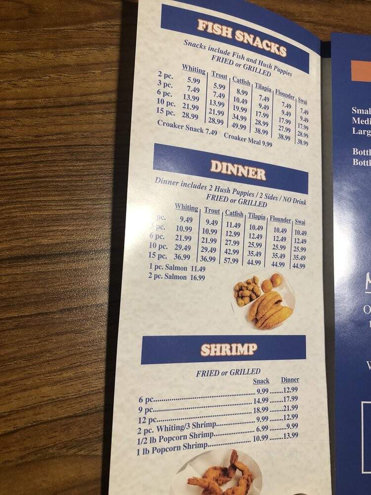 Ameen Fish and Wings - Stockbridge, GA menu_pic