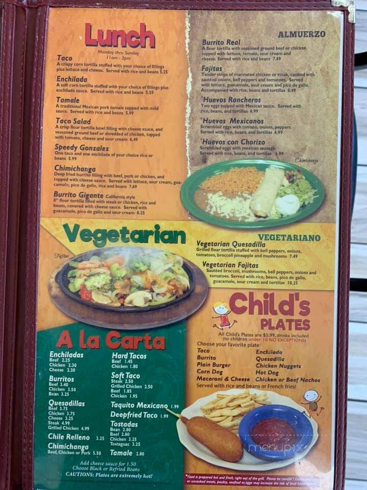 Fajitas Mexican Cuisine - Oskaloosa, KS menu_pic