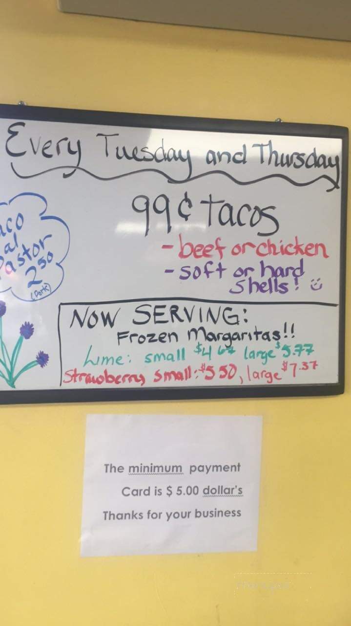 Fajitas Mexican Cuisine - Oskaloosa, KS menu_pic