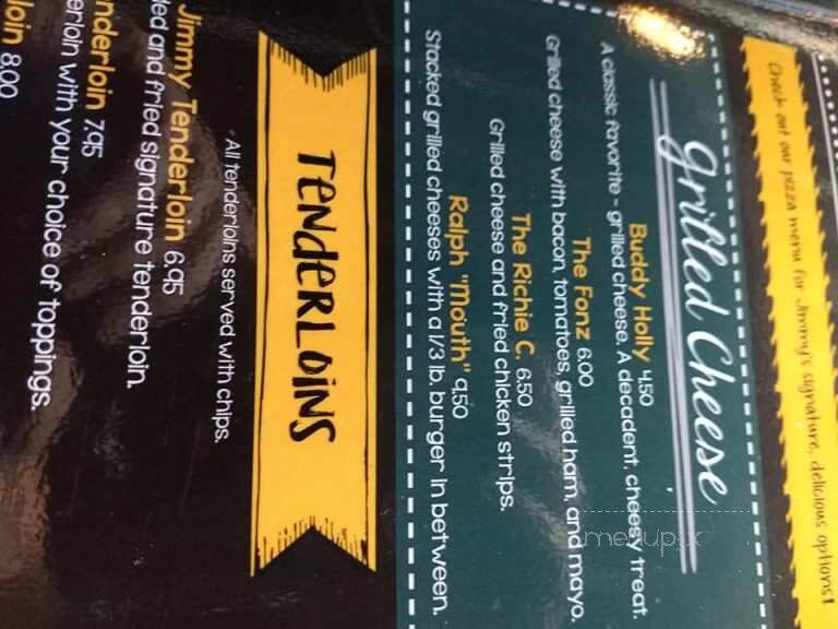 Jimmy's Pizza - Galesburg, IL menu_pic