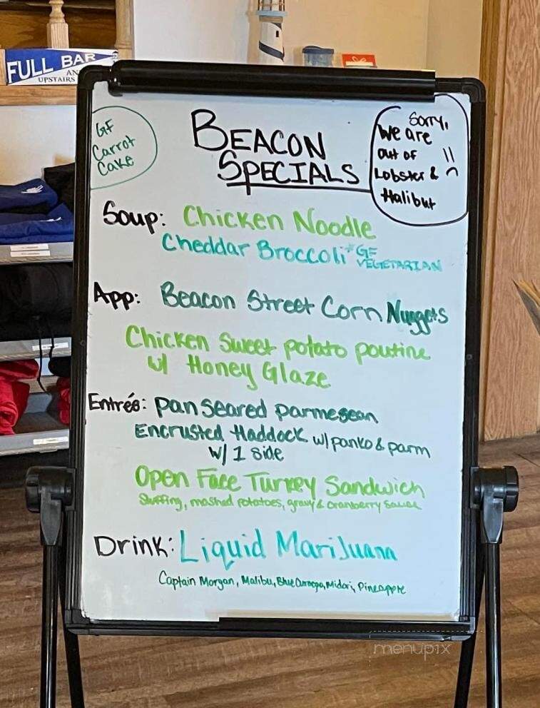 The Beacon Bar and Grill - Trenton, ME menu_pic
