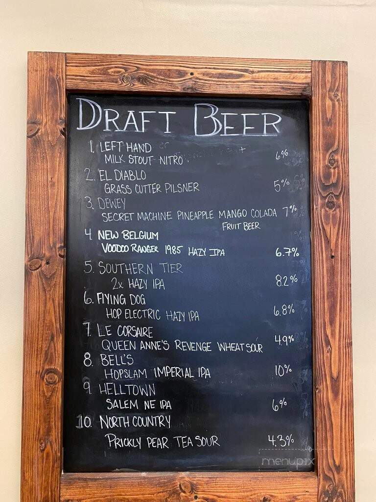 El Diablo Brewing Co & Wood-Fired Kitchen - Greensburg, PA menu_pic