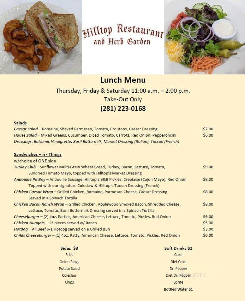 Hilltop Restaurant and Herb Garden - Cleveland, TX
