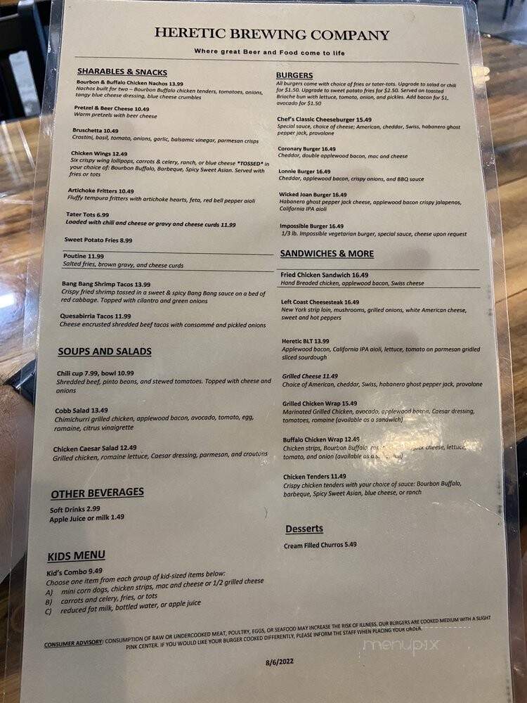 Heretic Brewing Company - Fairfield, CA