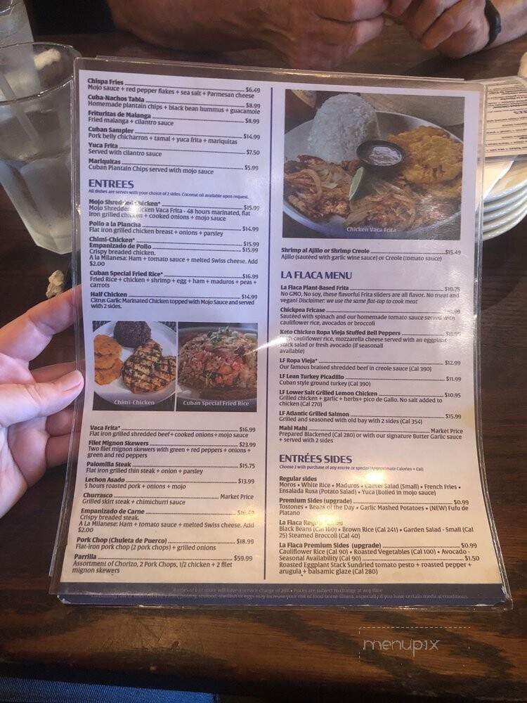 Sergio's - Pembroke Pines, FL menu_pic