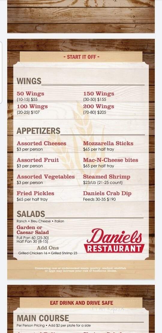Daniel's Restaurant & Bar - Elkridge, MD